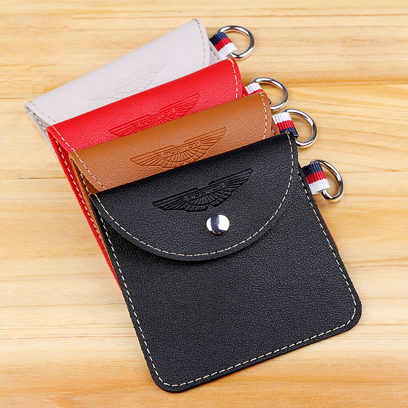 耳机收纳包PU皮革收纳袋数据线包装皮袋零钱袋绒布首饰袋现货