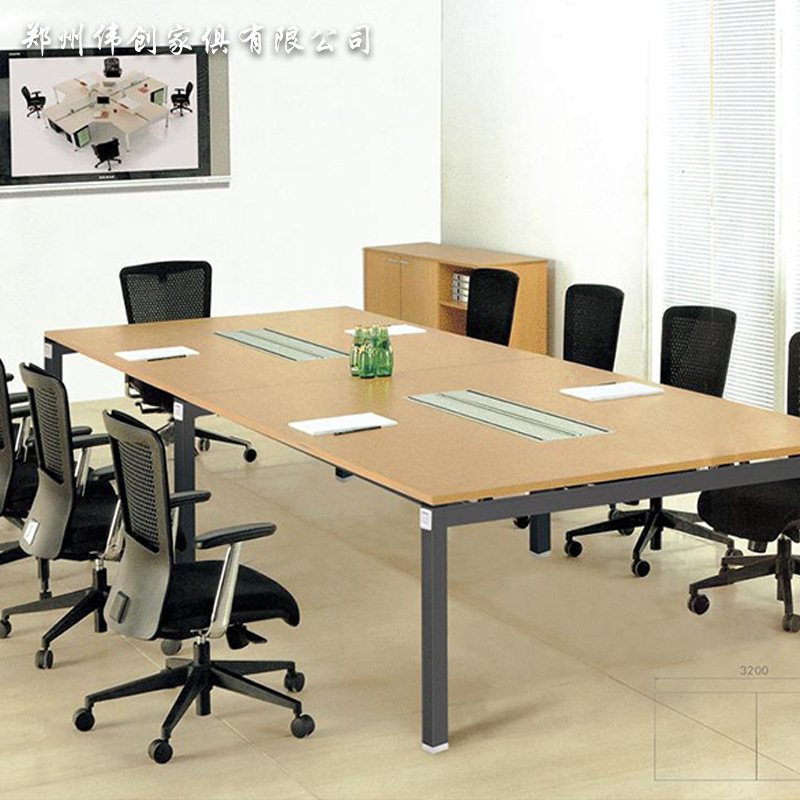 公司桌椅 公司办公桌椅培训桌批发 定制简易电脑桌椅培训桌子