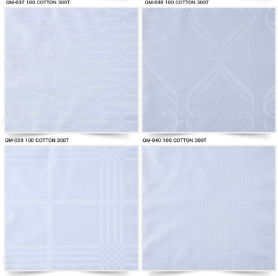 精梳棉貢緞噴氣絲光大提花賓館酒店套件面料批發 60*40s/173*120