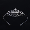 Fashionable children's hair accessory for bride for princess heart-shaped, wholesale