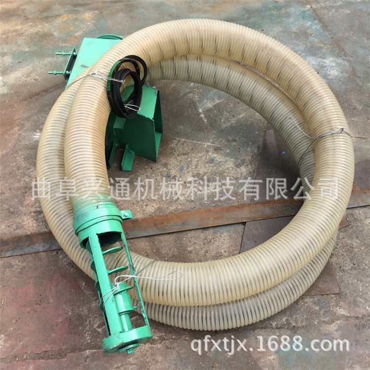 汽油吸粮机图片 管式螺旋吸粮机 四川电动吸粮机厂家