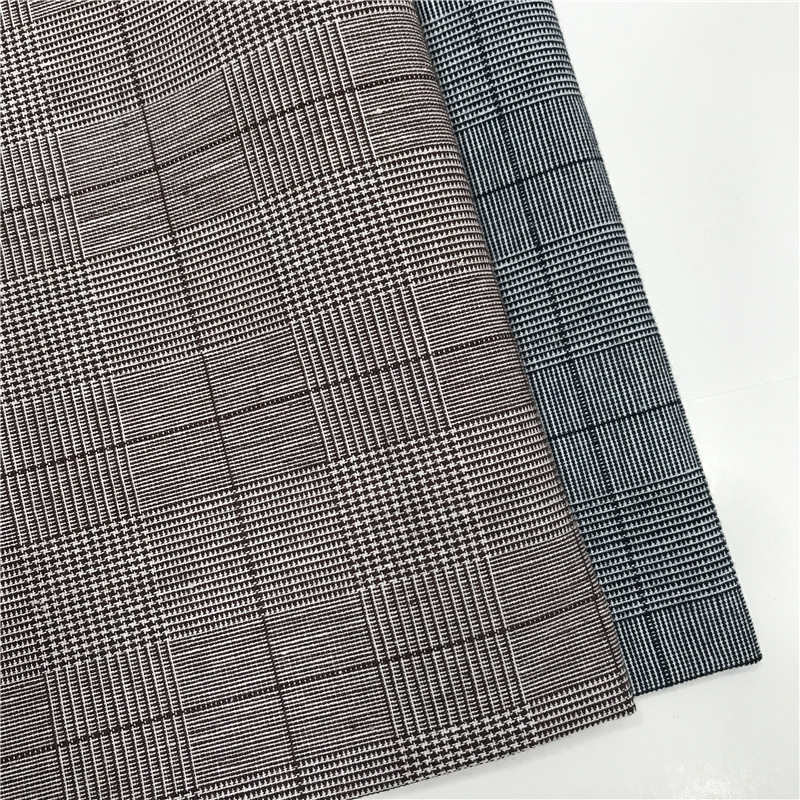 厂家供应 21支色织格子布 经典英伦风男女正装格子面料 A221