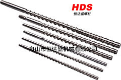 supply customized Injection molding machine parts Injection molding machine screw Flex PVC Injection molding screw Dedicated screw