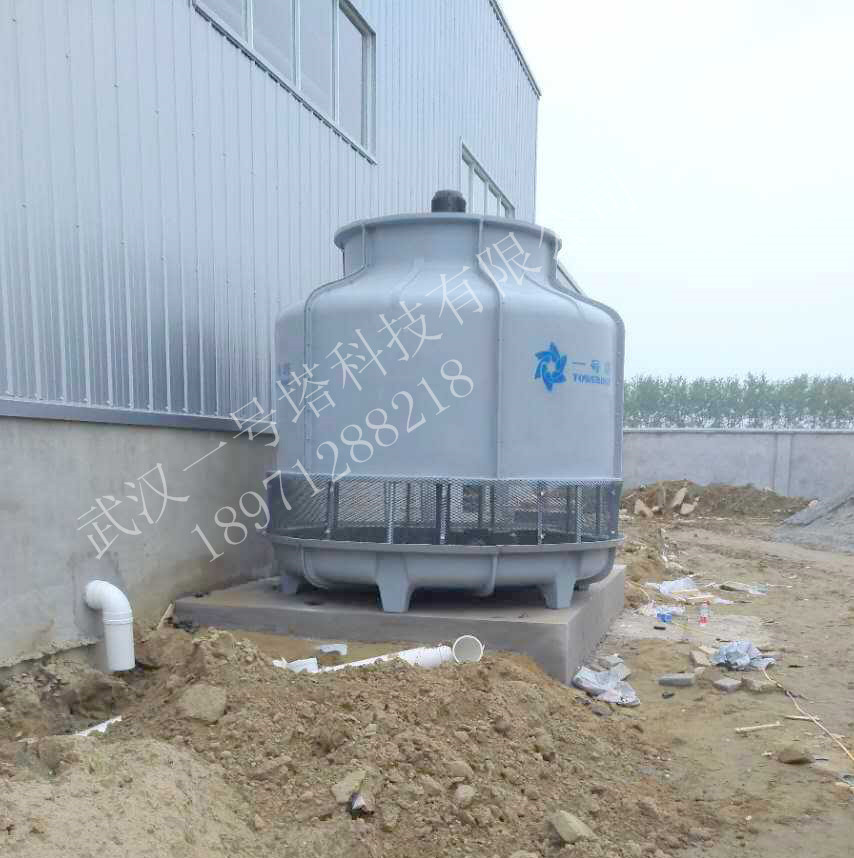 工厂直销 圆形逆流式冷却塔 玻璃钢冷却塔 型号齐全 品质保证