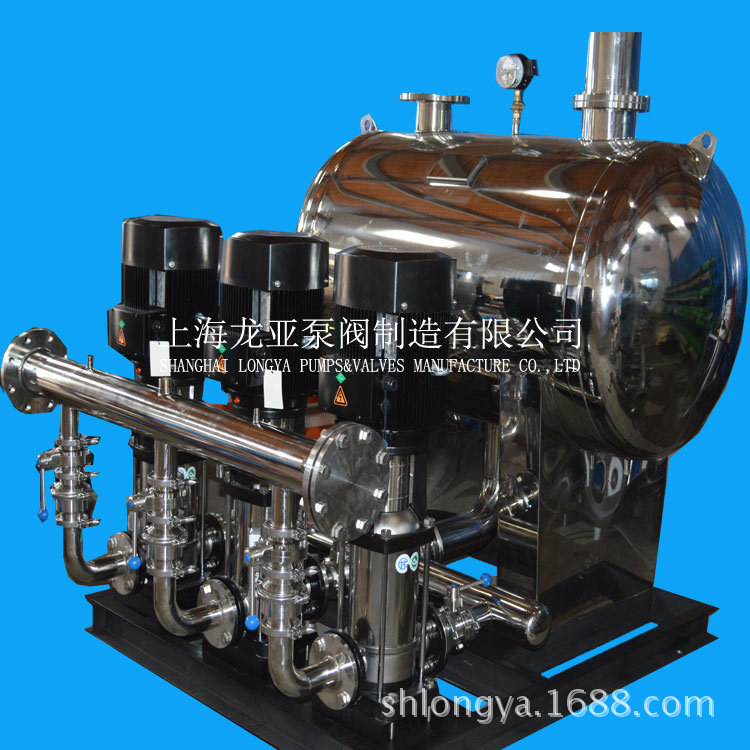 供应无负压供水设备,不锈钢立式隔膜稳压罐