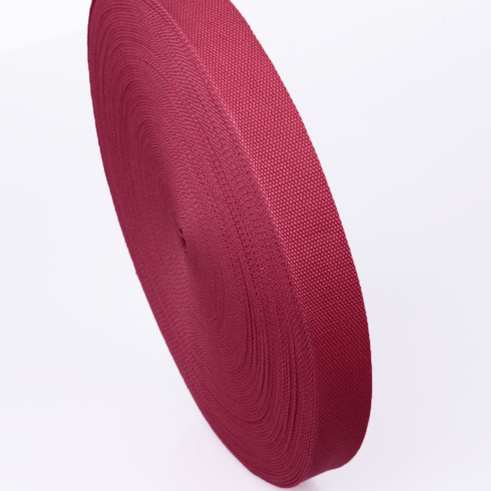 广州力满织带厂 现货 1.5寸 3.8cm 3.2公分 西瓜红  珠纹 棉织带