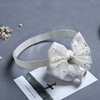 Children's hair accessory, gauze headband with bow, Korean style, Aliexpress