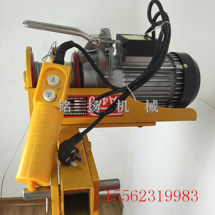 380V电动建筑卷扬机 建筑工地专用小型吊机吊料机热销