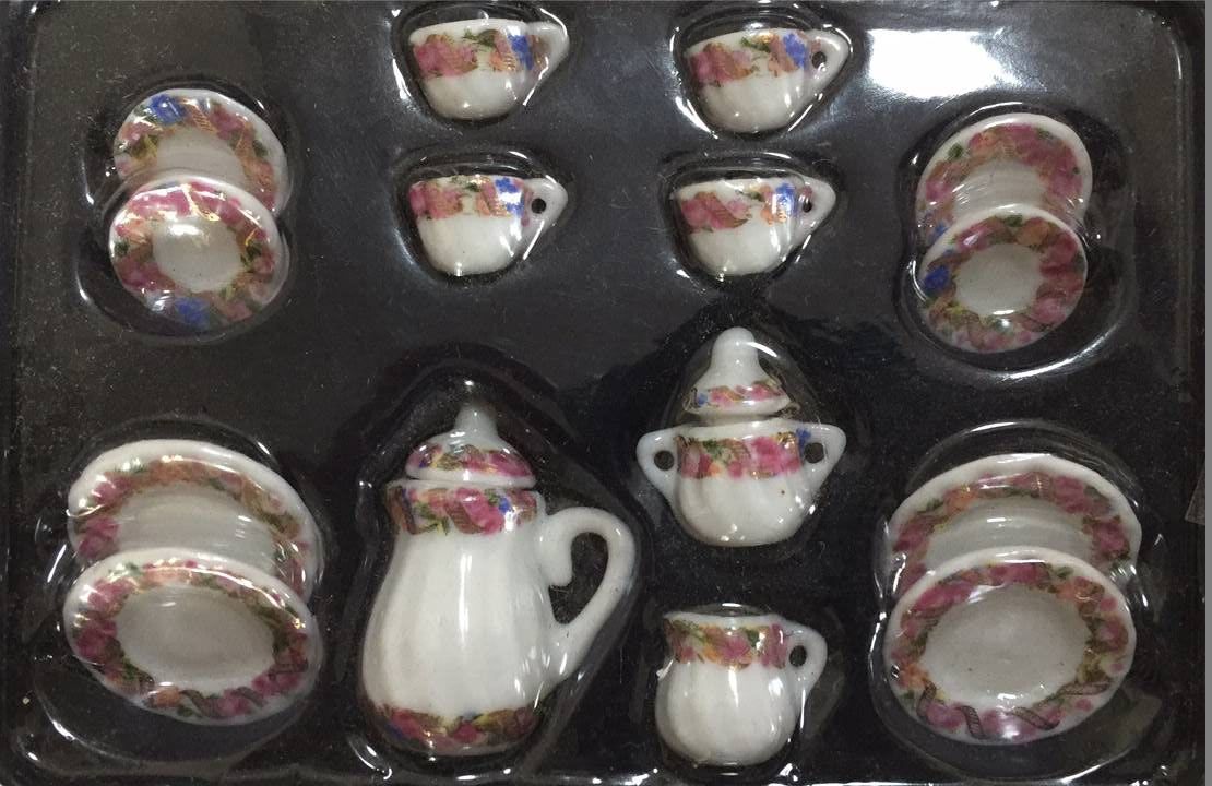 dollhouse  miniatures����ʳ��diyģ�ͳ���������������մɲ��