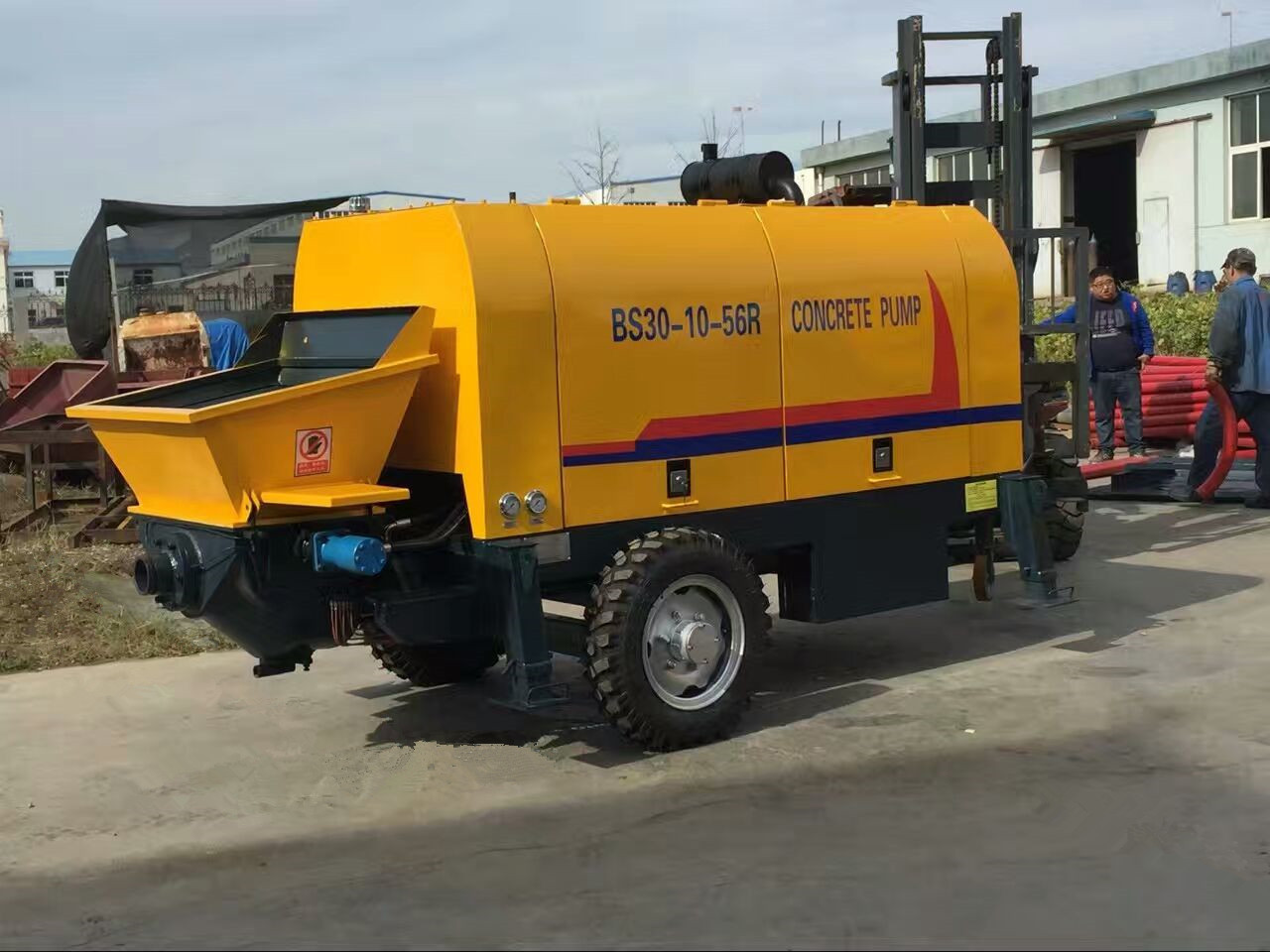 细石混凝土输送泵 细石拖泵 液压细石混凝土输送泵 细石地泵 拖泵