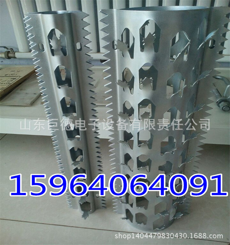 熱鍍鋅防盜防爬刺 圍牆防爬刺 下水管道防爬刺 陽台刺釘防盜刺