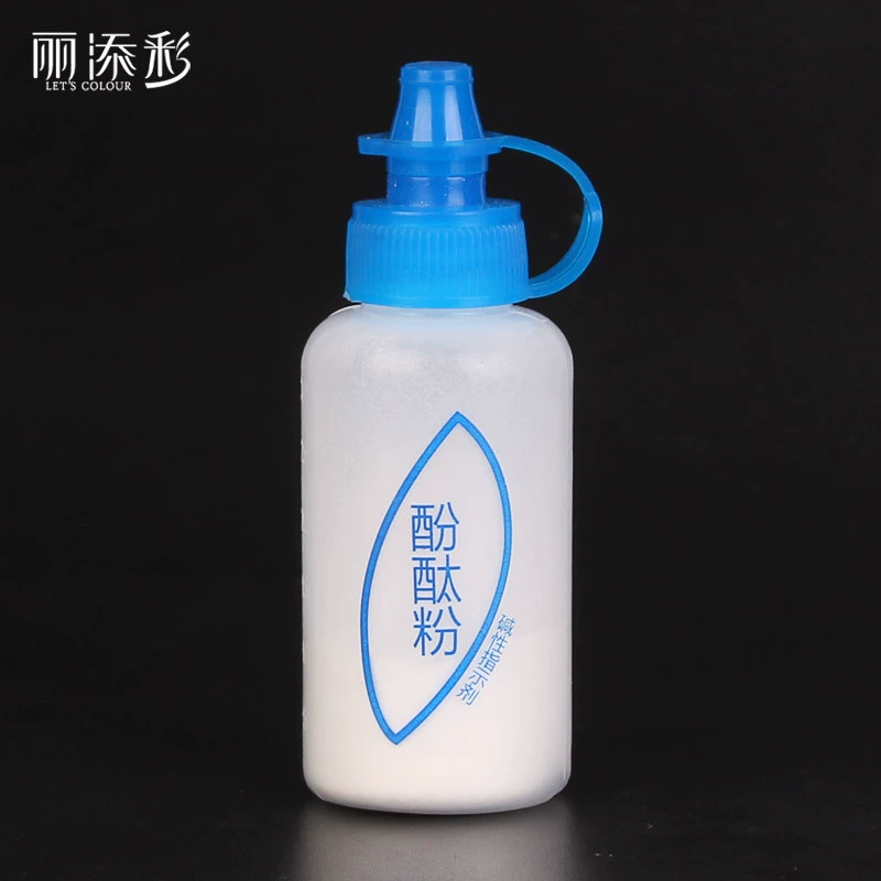 Litiancai фенолфталеин порошок индикатор определения качества воды реагент 15 г/бутылка химический эксперимент реагент порошок реагент