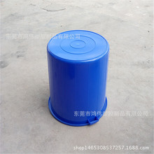 紅色/藍色帶蓋子塑料水桶 圓型發酵桶 染布廠專用塑膠水桶