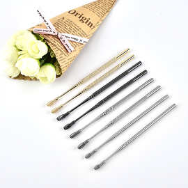 现货弹簧掏耳勺 不锈钢抛光挖耳勺 耳挖耳垢清洁工具厂家批发