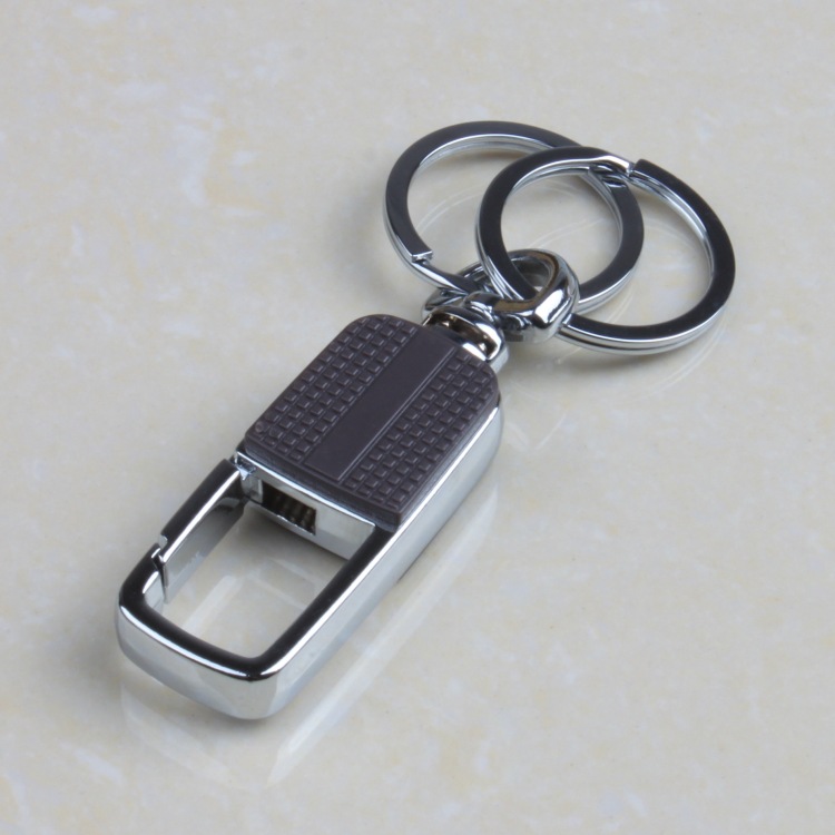 金属钥匙扣腰挂汽车钥匙链圈 定制logo 创意礼品