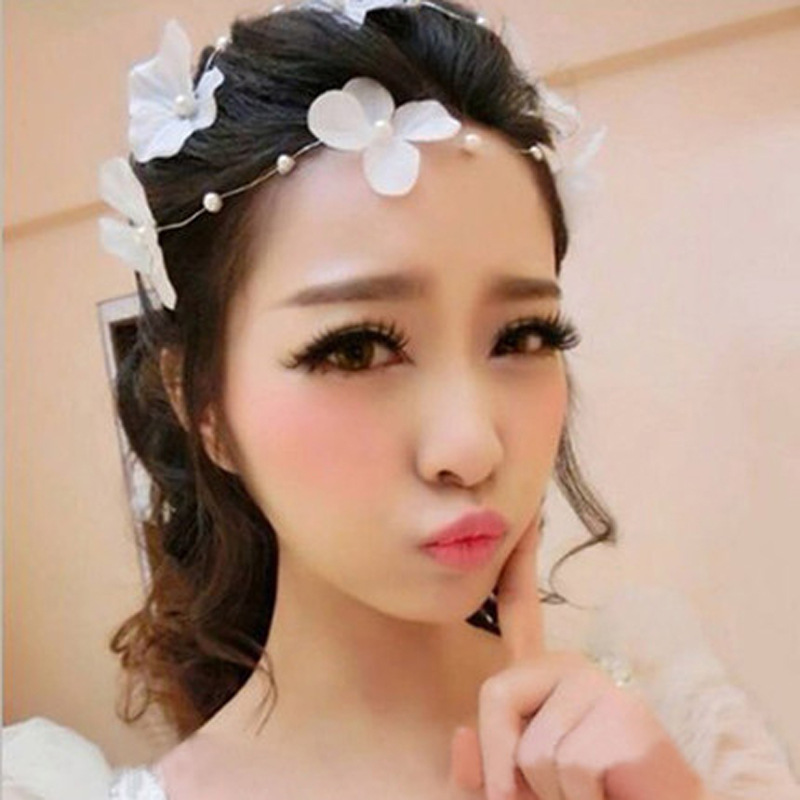 Daily Occasion Fashion Flower Cloth Handmade Hair Accessories 1 Piece