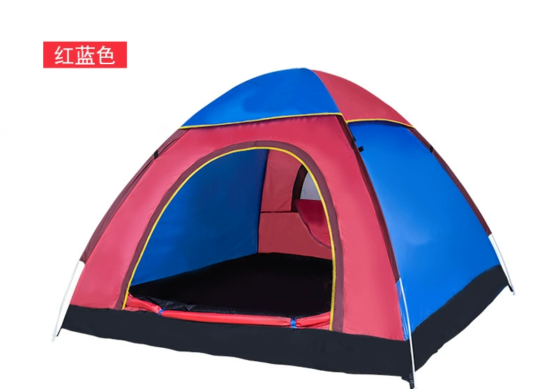 Travel automatic tent for double for camping, tent for 3-4 persons, fully automatic, tent for 2 persons