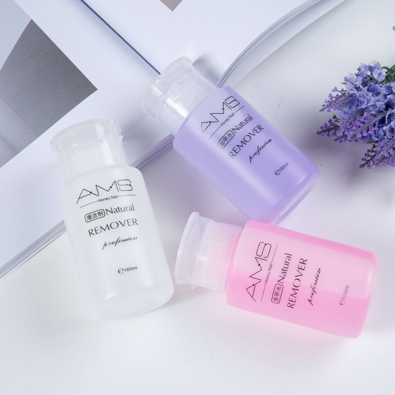 Nail enhancement 160ml Oil glue Resurrection of the water Nail Polish A wash Hydrogels Cleaning agent Pressing the bottle