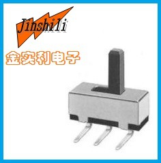 供应优质环保手电筒两档拨动开关SS-12D03 专业制作高品质