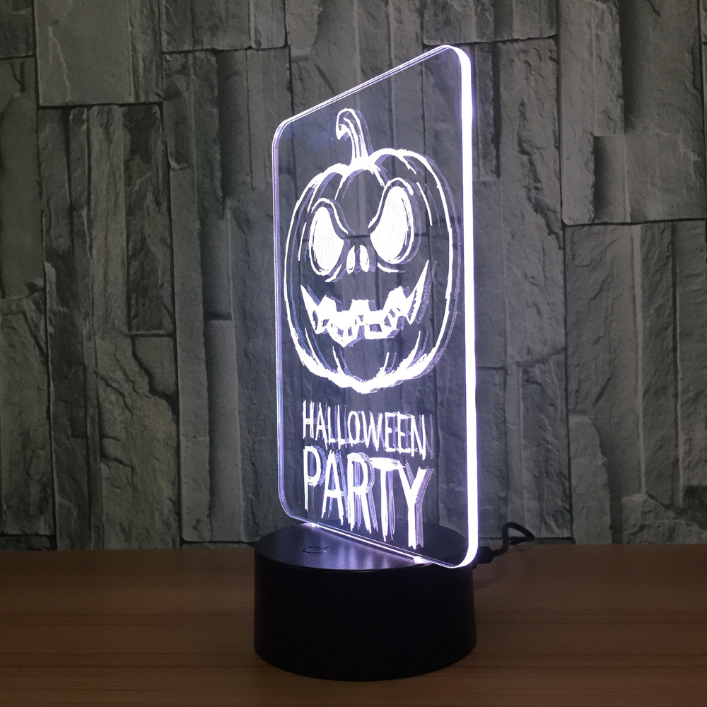 亚克力创意3d立体led小夜灯