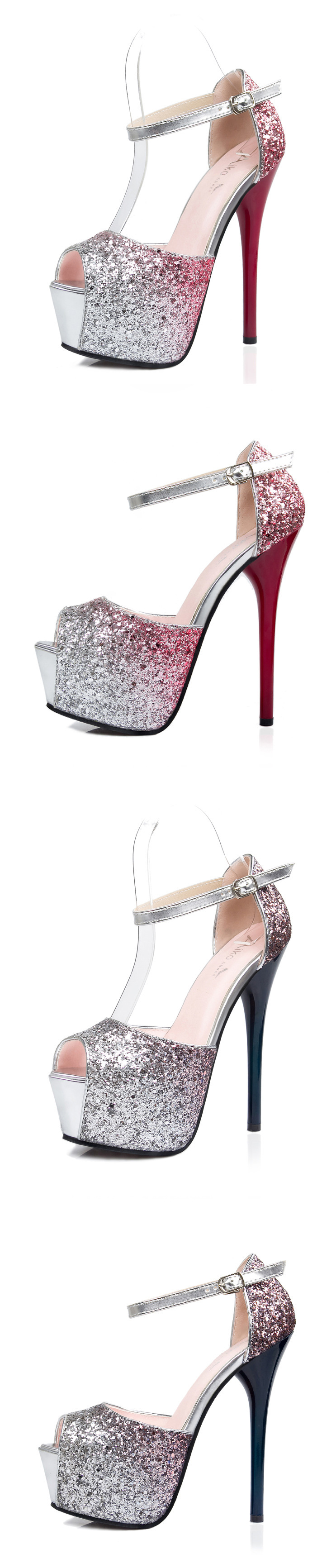 Chaussures été pour femme NO.55 SHOES en Caoutchouc - Ref 3346725 Image 14