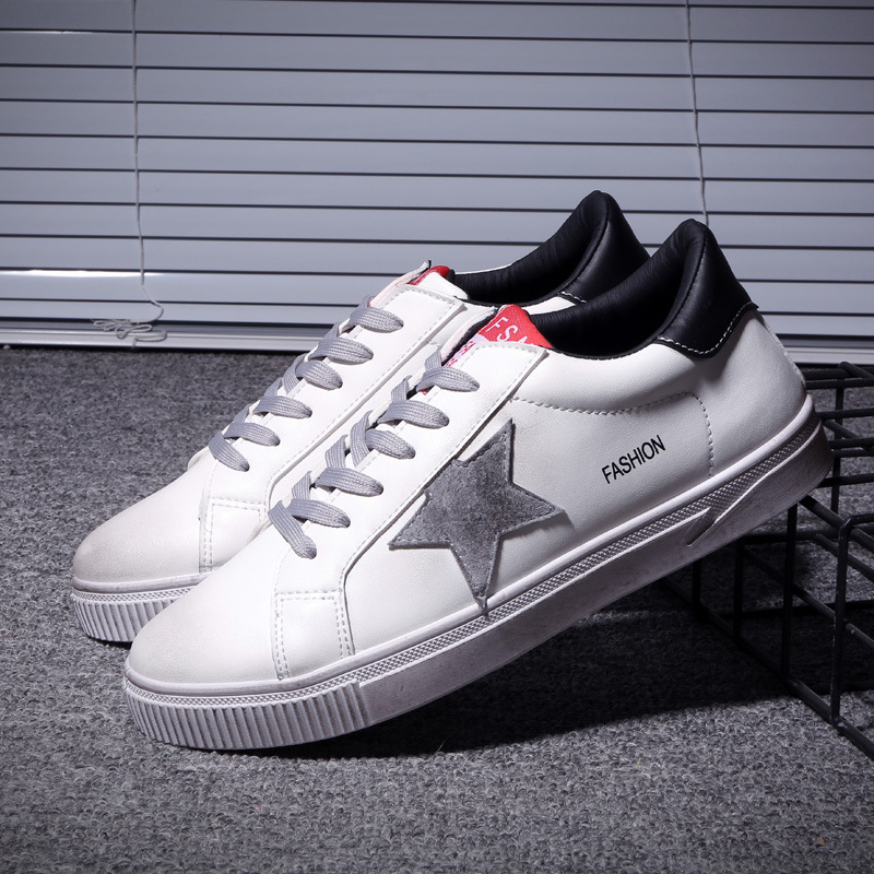 2018春季男士韩版潮流板鞋时尚百搭小脏鞋男小白鞋男生运动休闲鞋|ru