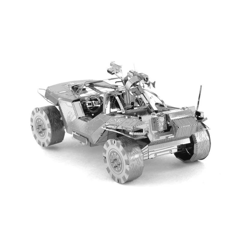 Metal constructor, three dimensional brainteaser, handmade, in 3d format