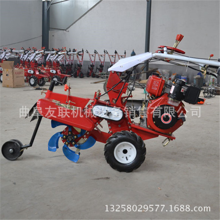 郑州 手扶自走式田园耕整机 农用开沟培土机 大棚旋耕除草机