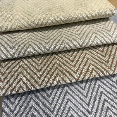 雪尼尔窗帘布 现代简约水波纹遮光窗帘 雪尼尔提花窗帘面料高遮光|ms