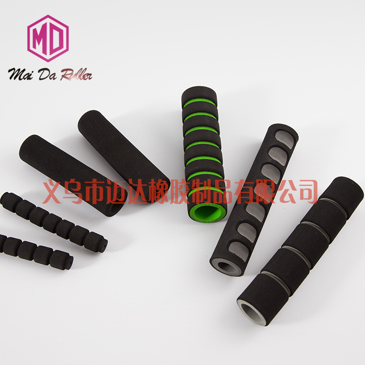 厂家双色eva泡棉手柄 nbr海绵把套 彩色橡塑发泡把手套