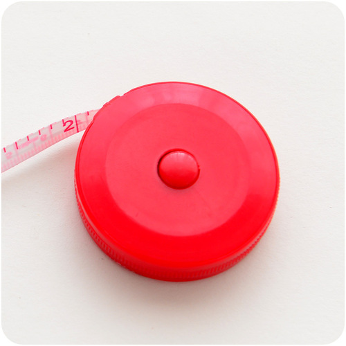 Automatic retractable tape measure, multi-purpose plastic tape measuring tape/cute mini soft tape, logoT can be printed