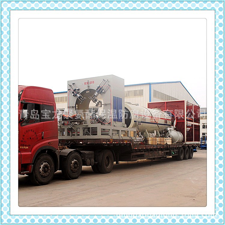 供应 保温管发泡管挤出设备 PE夹克管真空定径挤出机生产线