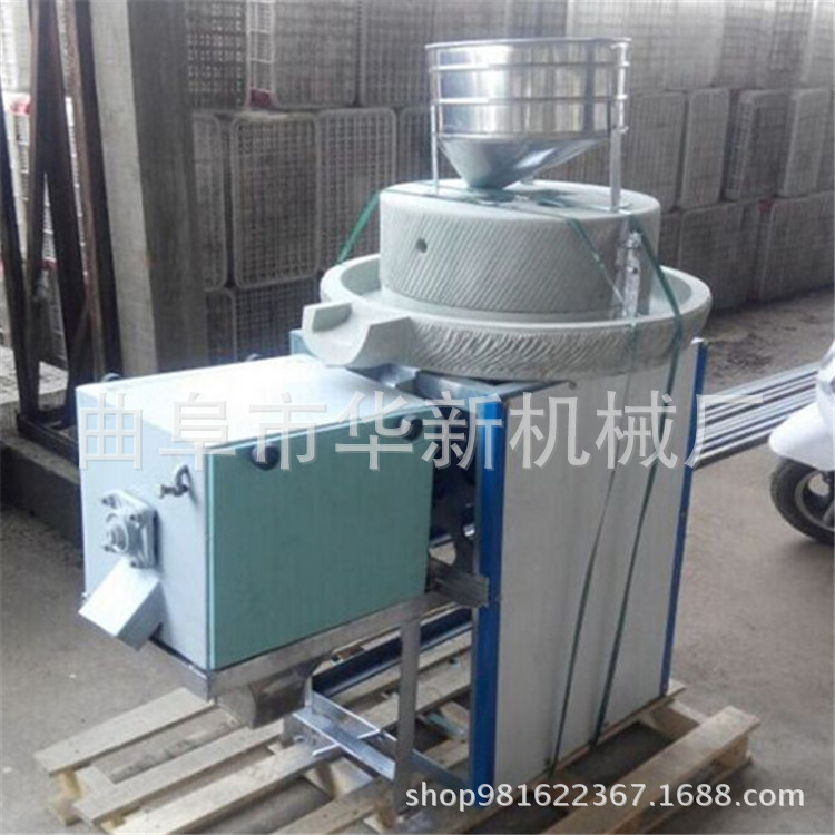 批发小型面粉石磨机 生态园仿古杂粮面粉石磨 面粉加工石磨机