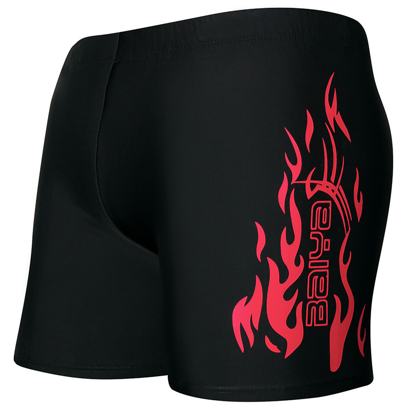 男士泳裤 男 平角时尚性感游泳裤套装游泳衣 大码专业泳裤批发|ms