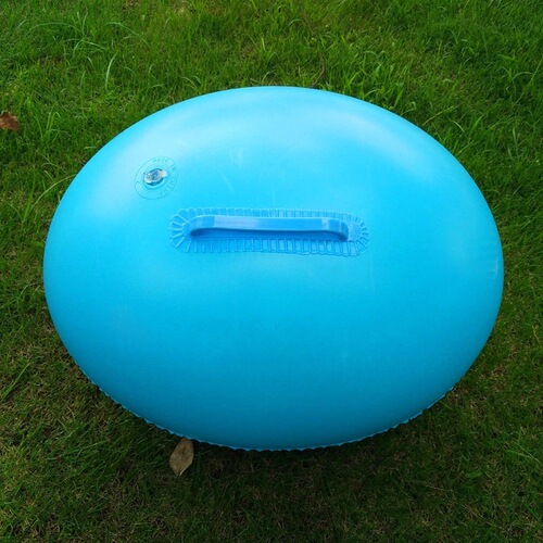 Extra large double airbag follower float, bug orange swimming ring, thickened outdoor follower coccidia float bag swim ring