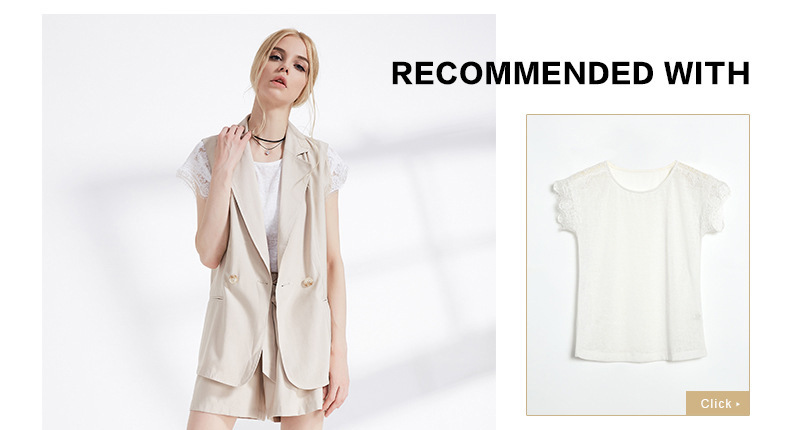 Gilet femme SASAEC en Mélange de coton - Ref 3318018 Image 13