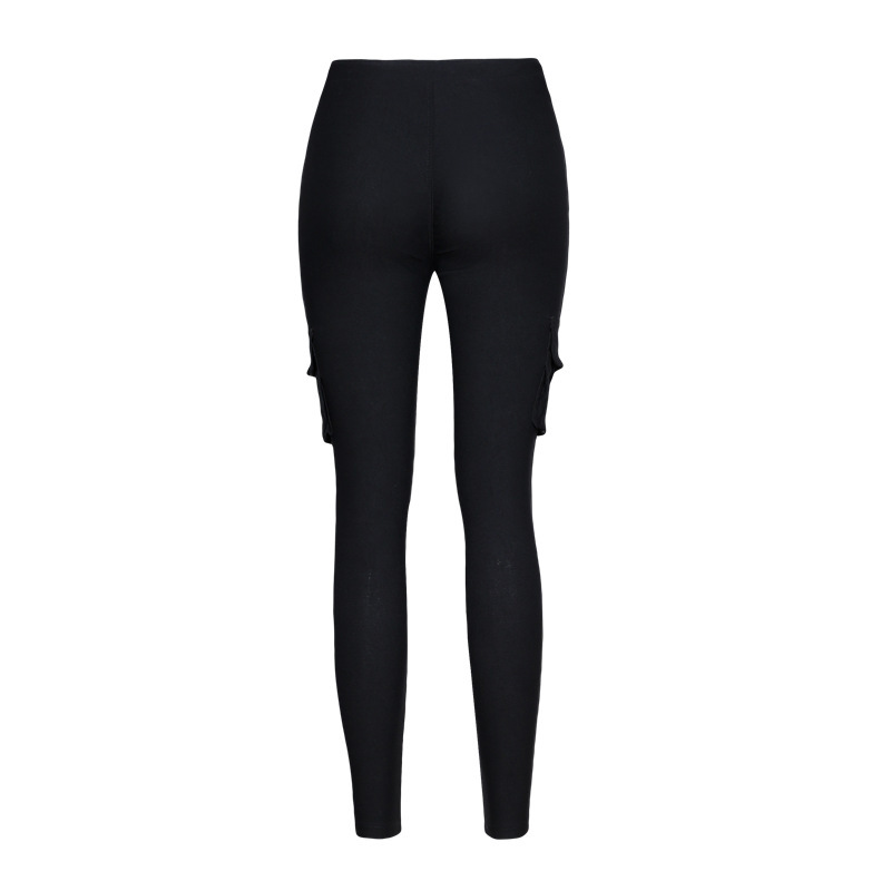 Women's Daily Casual Solid Color Full Length Zipper Pleated Casual Pants display picture 3