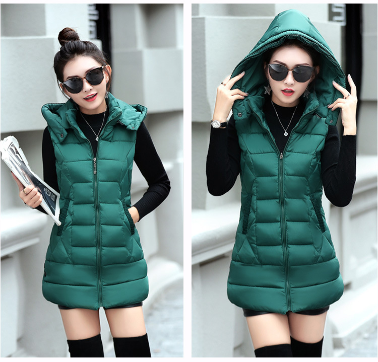 Gilet femme en Mélange de coton - Ref 3318181 Image 23