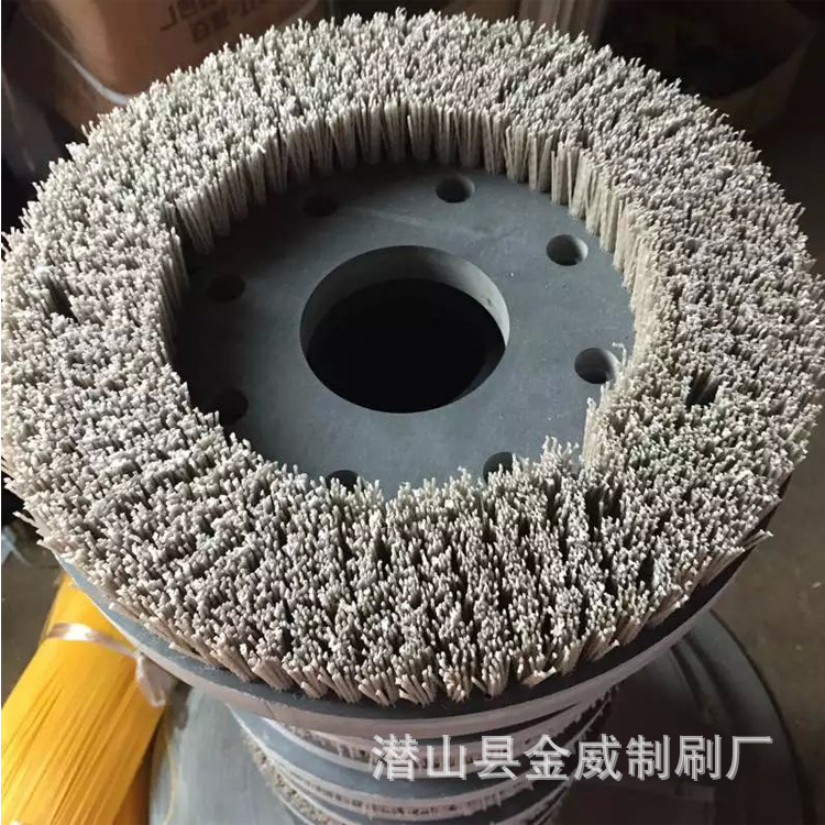 厂家直供工业圆盘毛刷 抛光工业清扫圆盘刷 光面圆盘毛刷 可定制