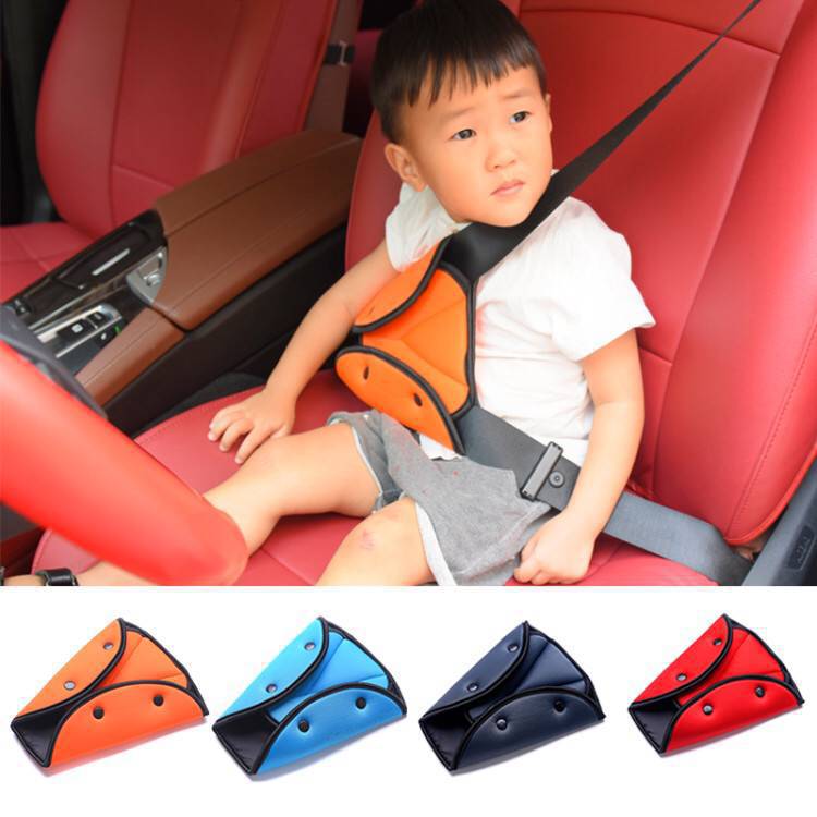 automobile children Safety belt Retainer Triangle Regulator