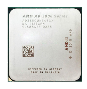 AMD A8-3850 FM1�ĺ�CPU ����HD6550D�@��GPU 4��2.9G���m�_ɢƬ