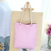 Shopping bag, capacious purse, increased thickness, hand painting