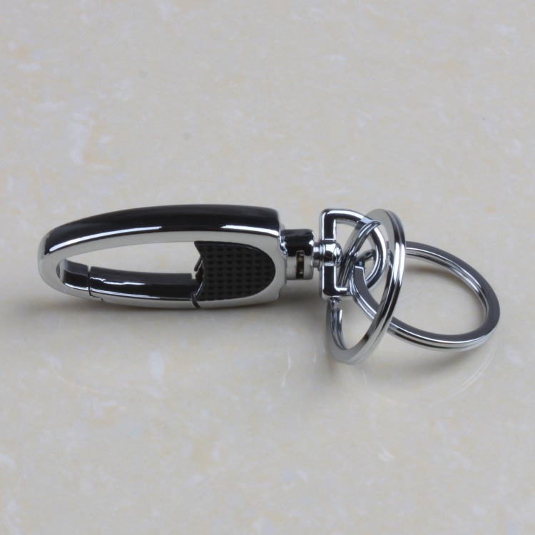 金属钥匙扣 腰挂汽车钥匙链 定制logo 创意礼品