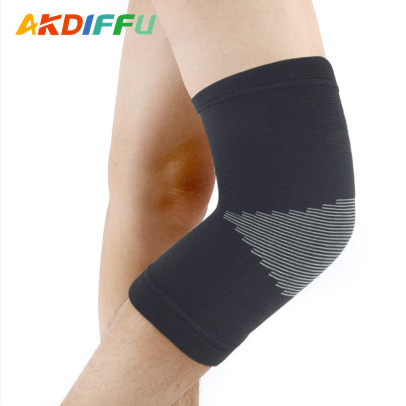 Suministros al aire libre de nylon jacquard punto almohadilla de la rodilla negro caliente transpirable con aire acondicionado corriendo deportes ciclismo