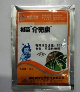 蚧壳虫介壳虫25%噻嗪酮树荣介壳虫蚜虫飞虱小叶绿婵等杀虫剂30g