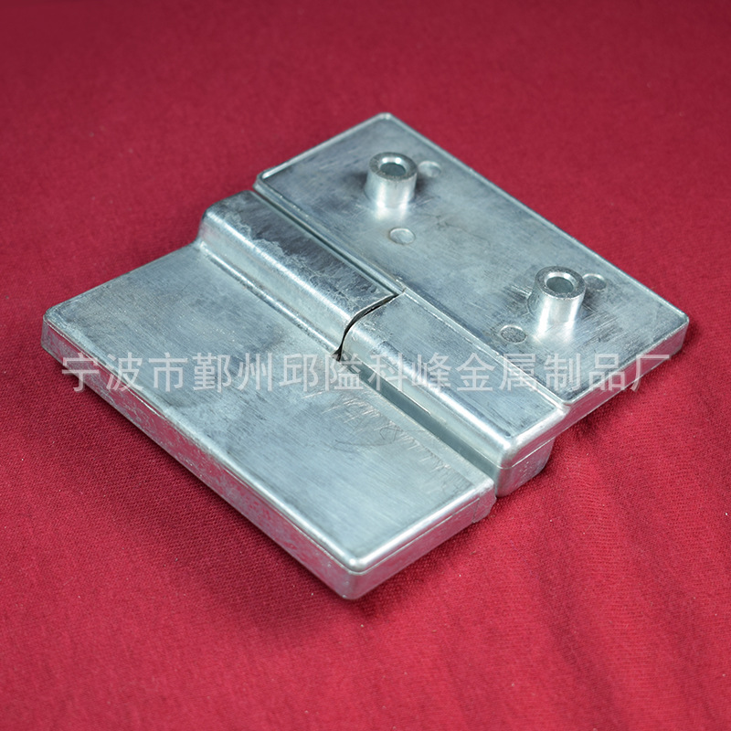 供应锌合金合页压铸件 锌合金铰链压铸件 宁波压铸件