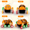 Cartoon electric automatic car, toy, bee