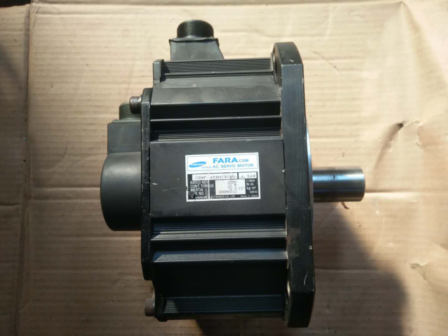 CSMF-45BM1BSM1 二手三星伺服电机 台州信达 询价