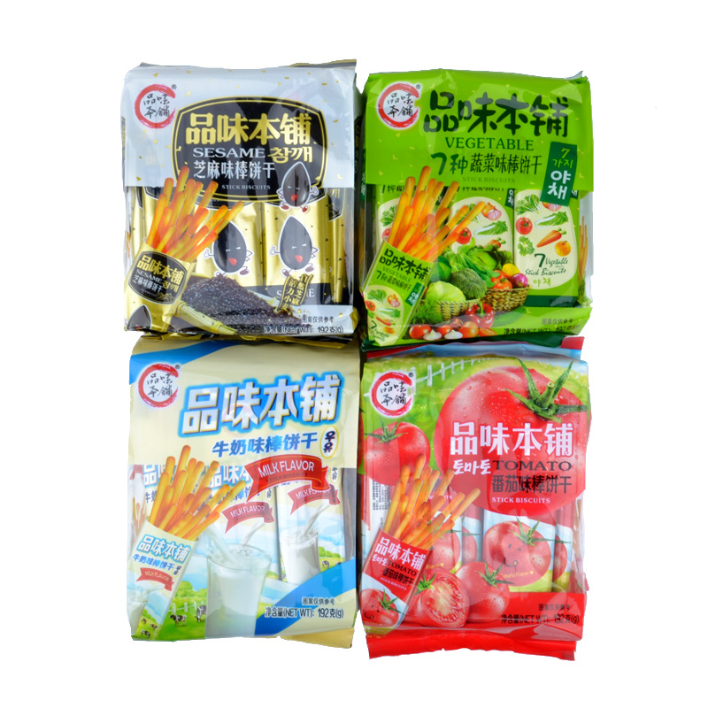 品味本铺饼干 牛奶132347/番茄160012芝麻132583/香蕉132576