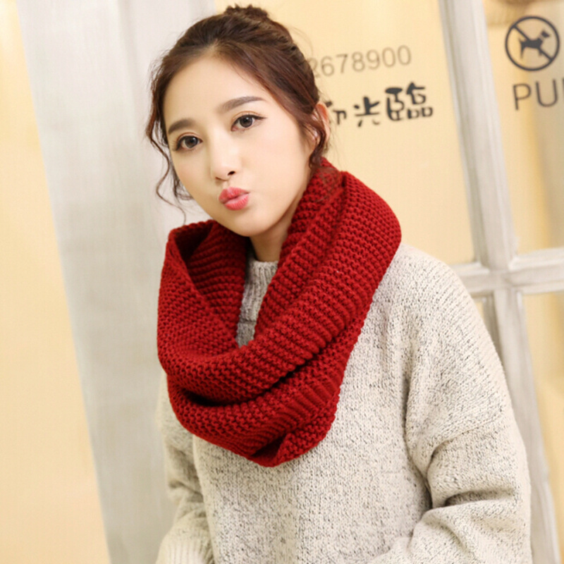 Collar Manufactor Korean Edition Autumn and winter keep warm thickening men and women currency Knitting Wool Collar lovers Collar